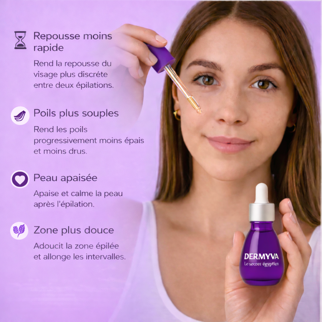 DERMYVA™ Huile visage post-épilation